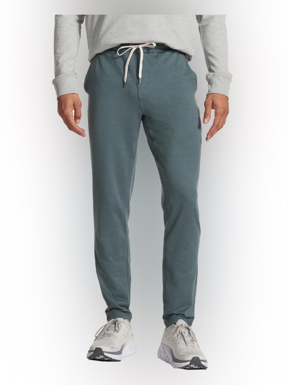 Vuori Ponto Performance Pant Dreamknit Jogger in Lake Heather